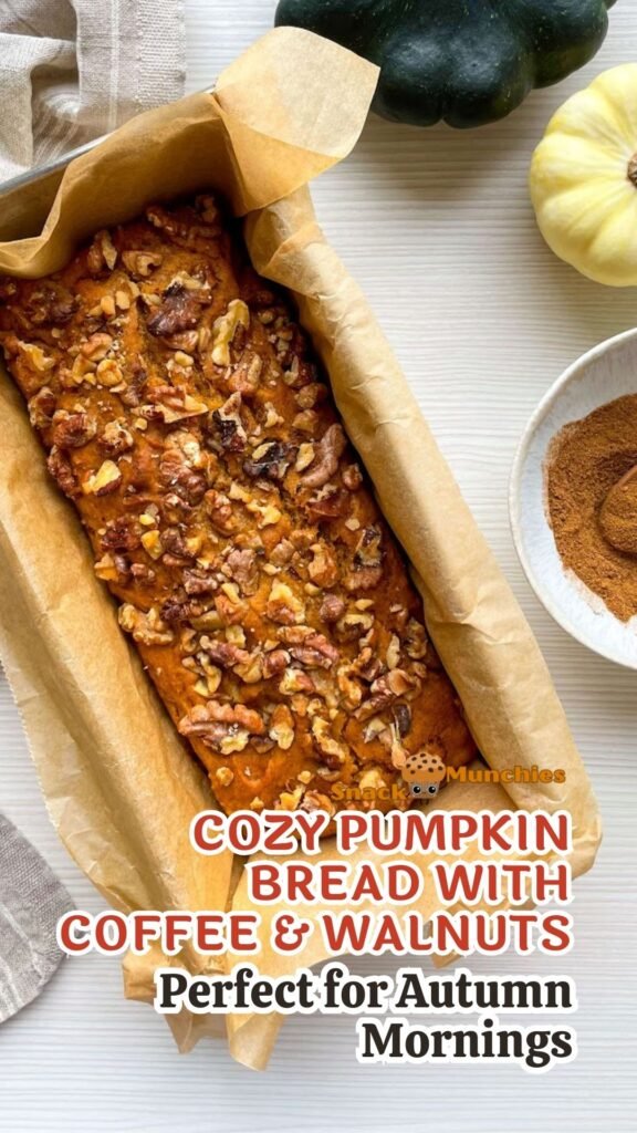 Coffee and Walnut Pumpkin Bread – A Fall Favorite With a Twist