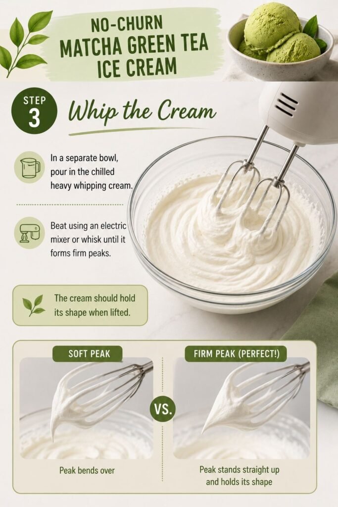 Whip the Cream – Matcha Green Tea Ice Cream