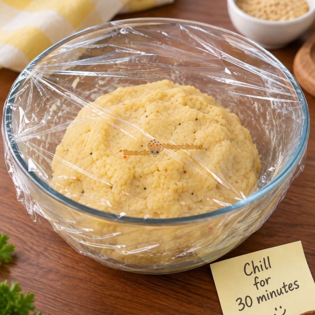 Chill for 30 Minutes - Potato Smileys