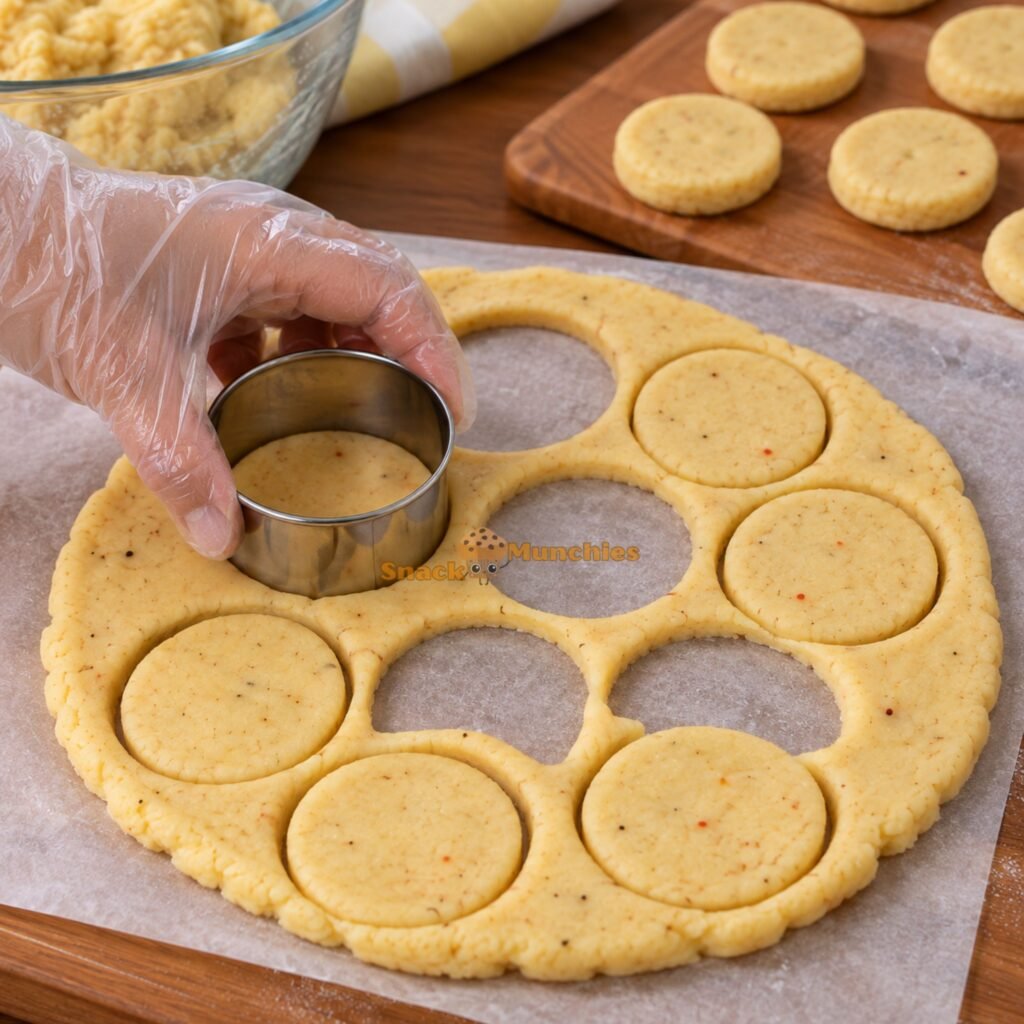 Cut the Circles - Potato Smileys