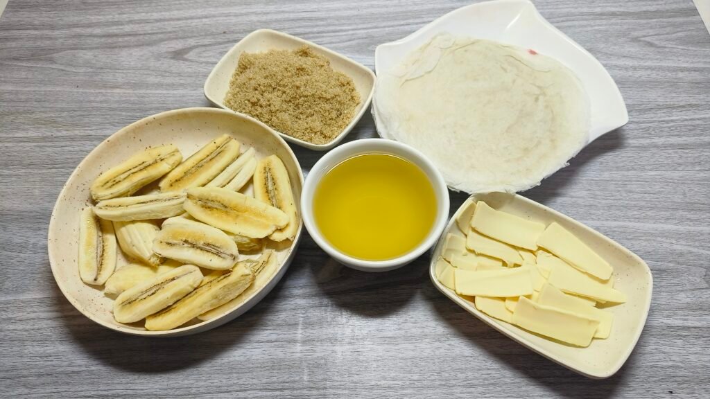 Ingredients For Your Cheese Turon