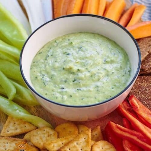 Fresh Herb Zucchini Dip, A Creamy Summer Appetizer Everyone Can Scoop
