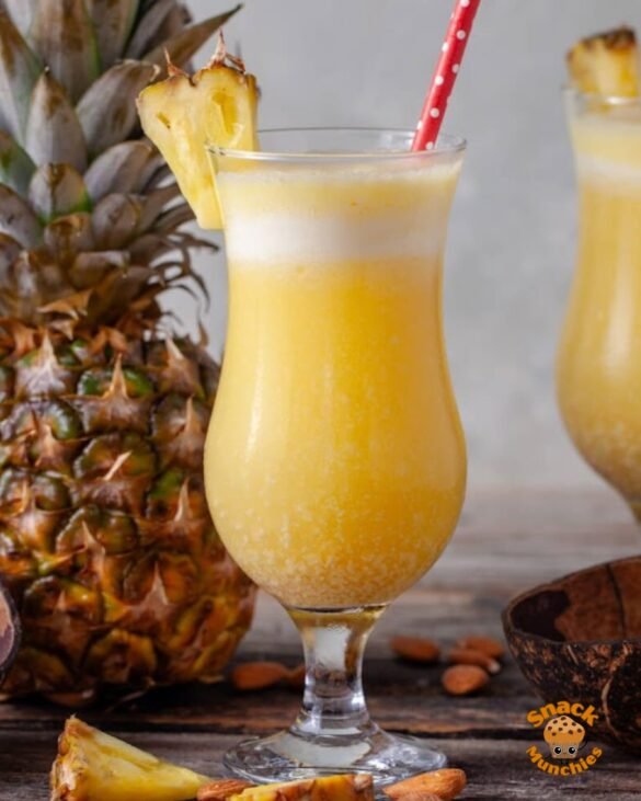 Frozen Piña Colada (Refined Sugar-Free): A Creamy, Tropical Escape Without the Guilt