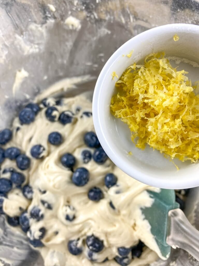 Fold in the Fruit - Lemon-Blueberry Cake