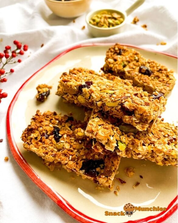 Pistachio Granola Bars – Nutty, Chewy, and Naturally Delicious