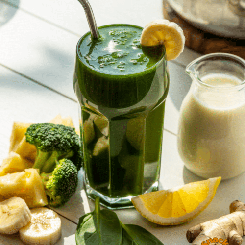Broccoli Boost Smoothie, Creamy, Sweet and Sneaky Healthy