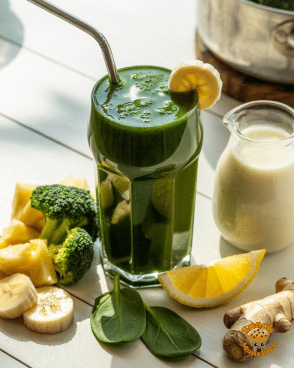 Broccoli Boost Smoothie, Creamy, Sweet and Sneaky Healthy