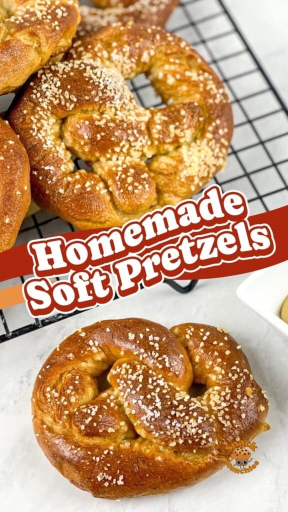 Homemade Soft Pretzels, Bakery Style and Perfectly Chewy