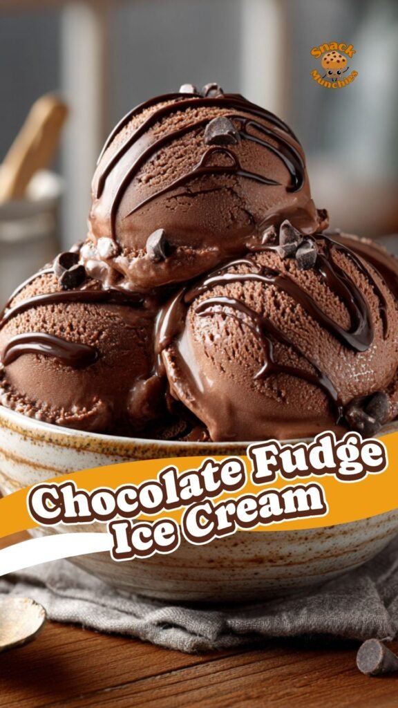 Chocolate Fudge Ice Cream – No Machine, Just Pure Indulgence