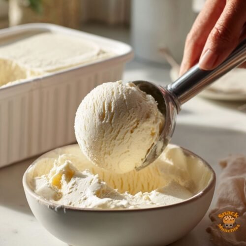 Classic Vanilla No-Churn Ice Cream