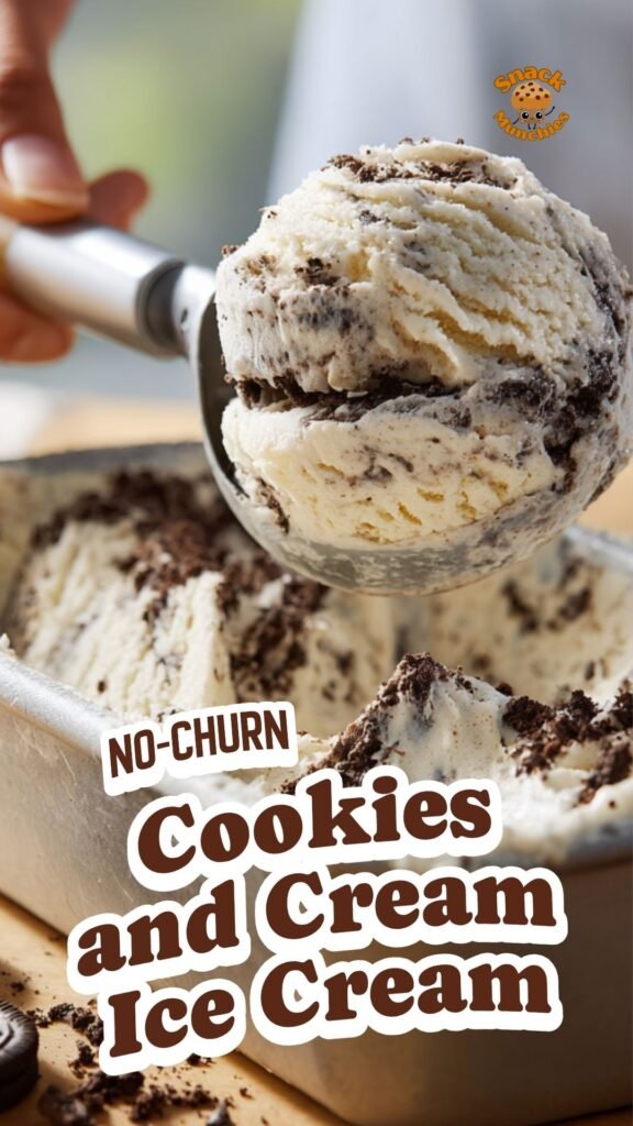 Cookies and Cream Ice Cream – Easy No-Churn Dessert