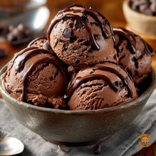No-Churn Chocolate Fudge Ice Cream