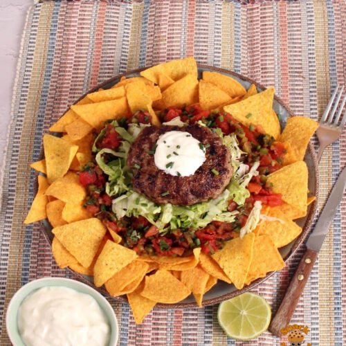 Ranchero Burger Platter – Bold, Juicy & Flavor-Packed