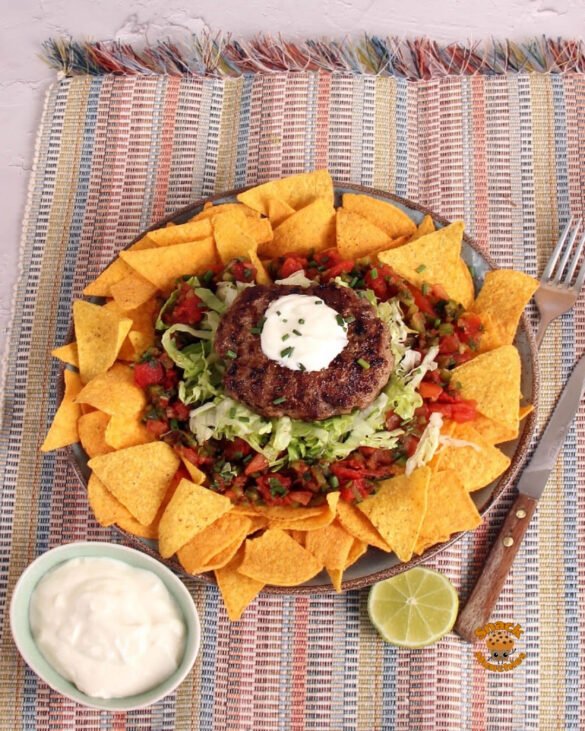 Ranchero Burger Platter – Bold, Juicy & Flavor-Packed