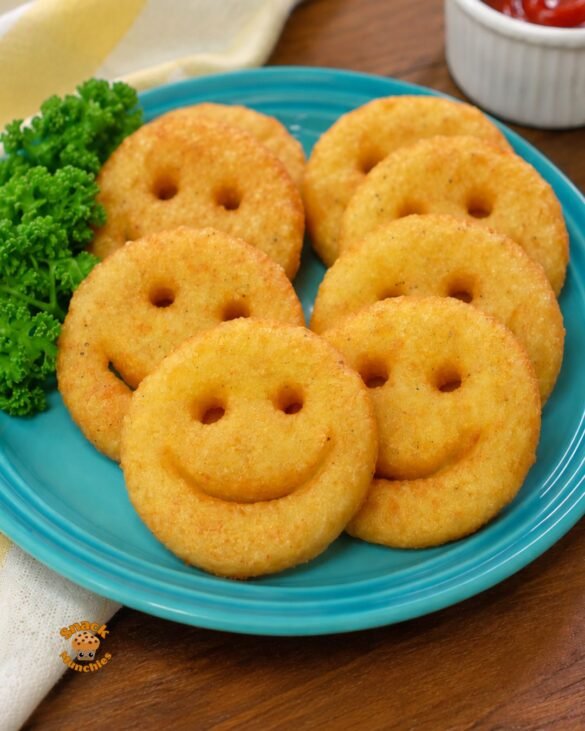 Easy Homemade Smiley Fries with Mashed Potatoes